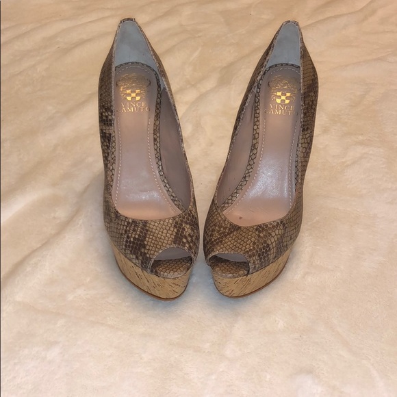 Vince Camuto Shoes - Vince Camuto Snake Skin Wedge-Offer/Bundle to Save